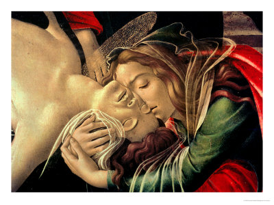 Botticelli Lamentation of Christ